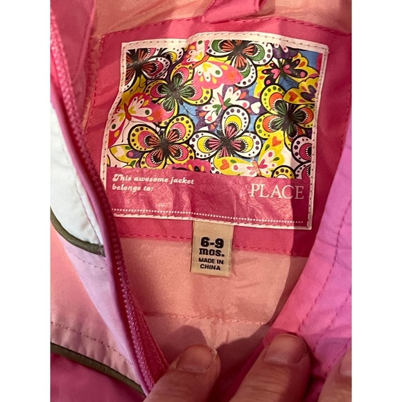 The Children's Place 3 in 1 Girls Winter Jacket 6-9 Mos - Picture 5 of 6